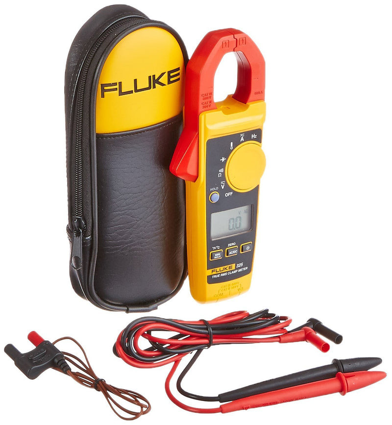 Fluke 325 CAL True RMS Clamp Meter with calibration certificate, 400 A AC/DC