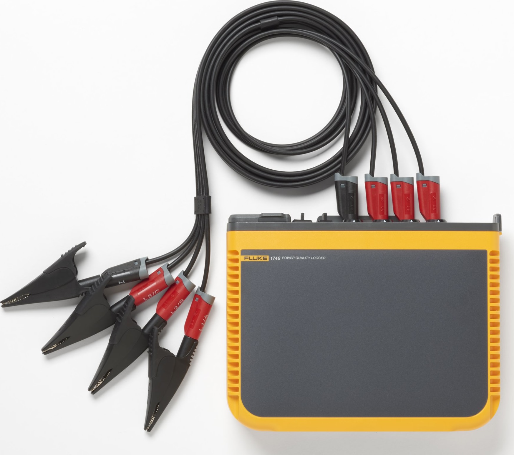 Fluke 1746/15/EUS Three-Phase Power Quality Logger with 24" 1500 A iFlex current probes, EU/US version