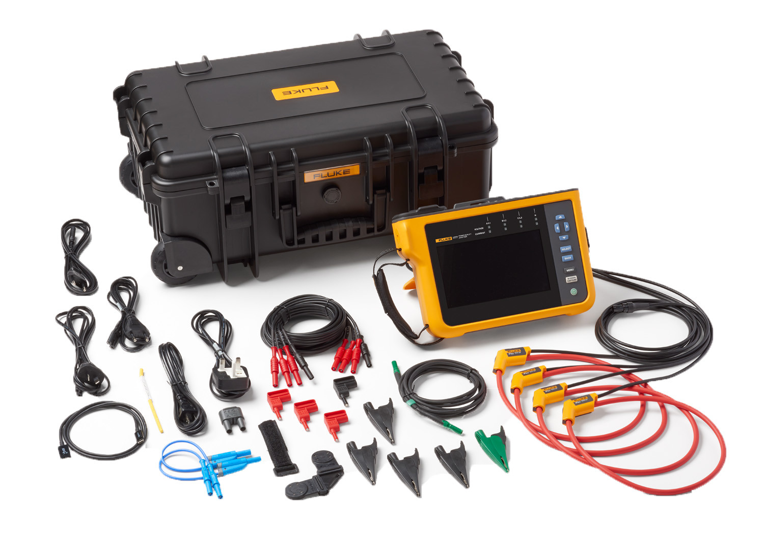 Fluke 1777/BASIC Three-Phase Power Quality Analyzer, 8 kV
