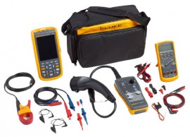 Fluke FEV100 Electronic Vehicle Charging Station Adapter Kit with multimeter and scopemeter, 250 V, 50/60 Hz