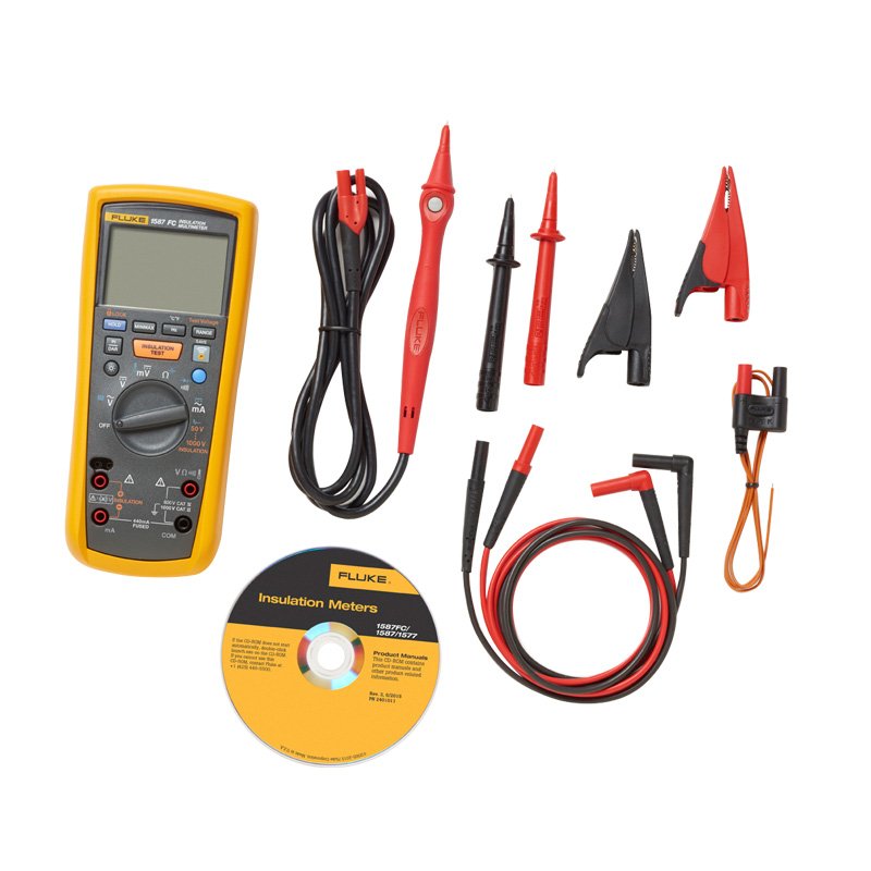 Fluke 1587FC Insulation Multimeter Kit - Includes FREE Products with Purchase