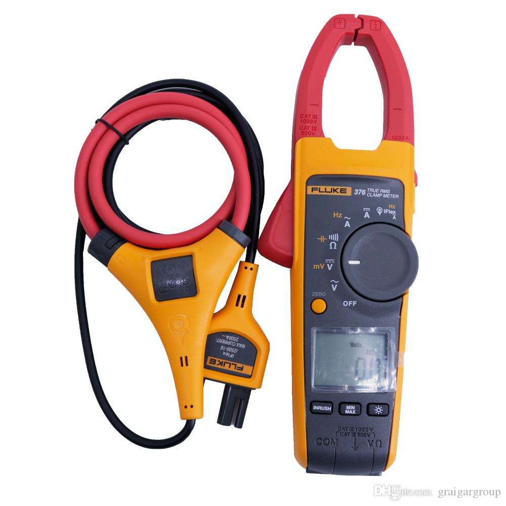 Fluke 376 FC True RMS AC/DC Clamp Meter Kit - Includes the T2500 Infrared Thermometer for FREE