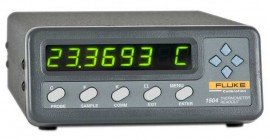 Fluke 1504-156 Thermometer Readout, Tweener Thermistor, ±0.002°C at 0°C Temperature Accuracy