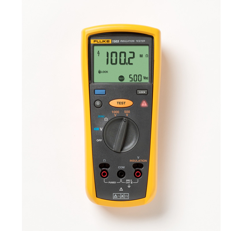 Fluke 1507 Insulation Resistance Tester, 50 to 1000 V