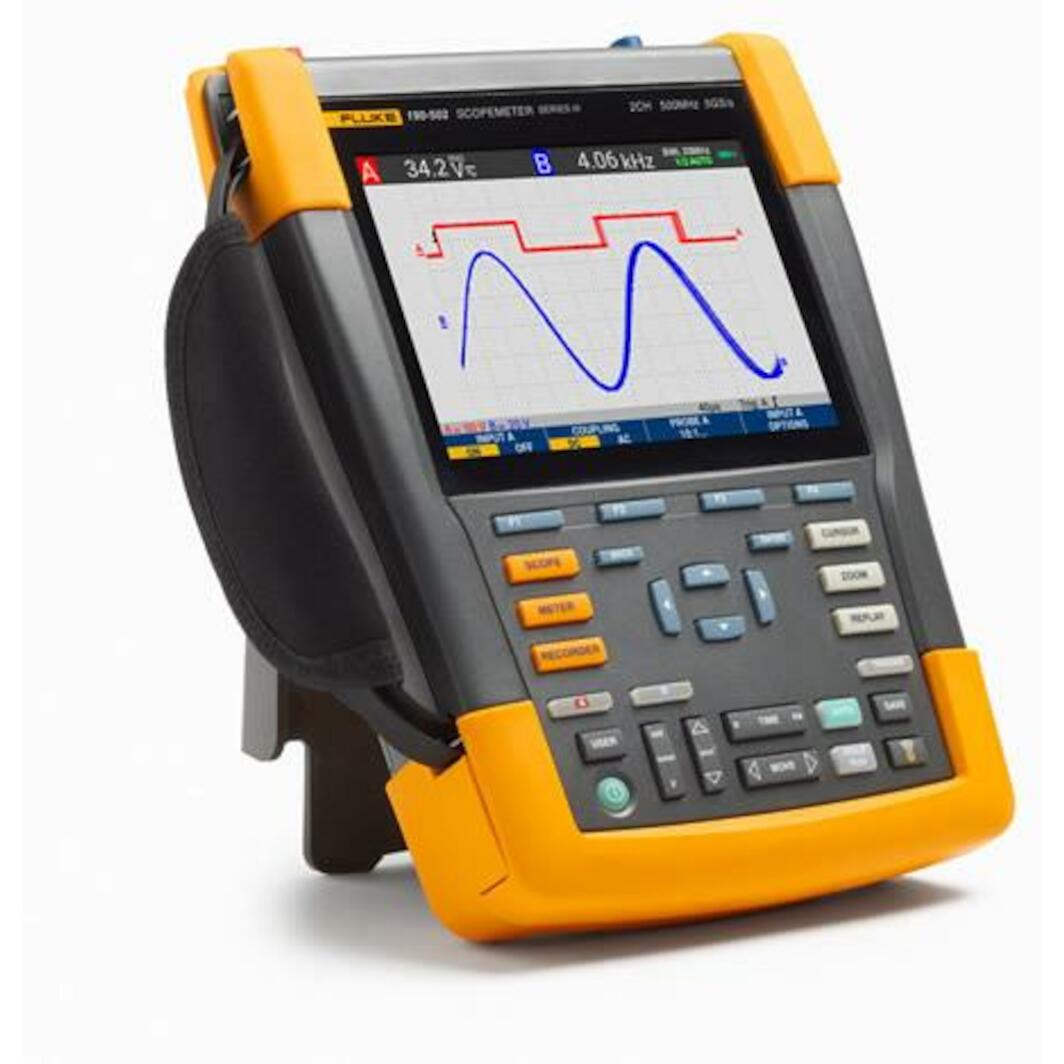 Fluke 190-502-III Color ScopeMeter, 500 MHz, 2 channels