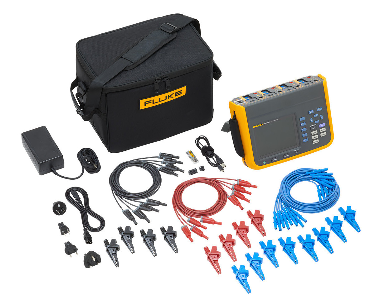 Fluke Norma 6004+ Portable Power Analyzer with speed and torque, 4-channel