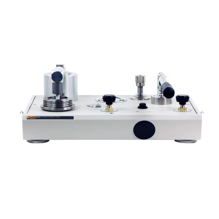 Fluke P3011-MMHG Pneumatic Deadweight Tester, 760 mmHg