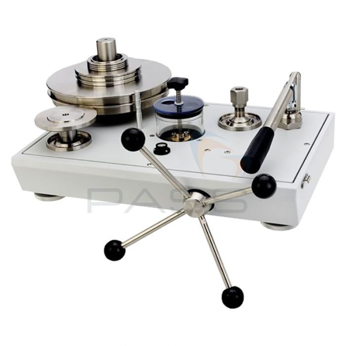 Fluke P3214-MPA Single-PCU Hydraulic Water Deadweight Tester, 2 to 70mPa