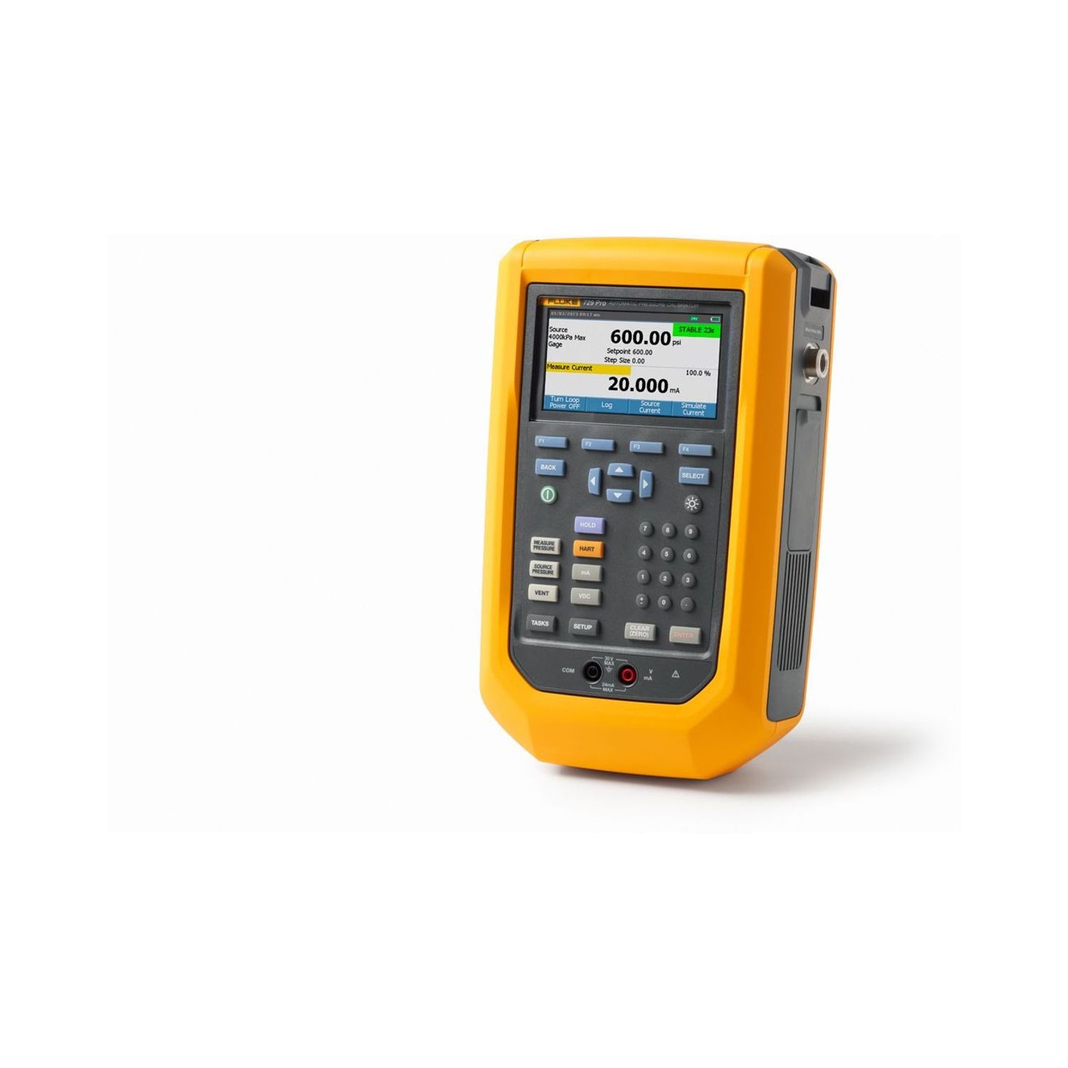Fluke 729PRO 4M Automatic Pressure Calibrator with 4 modules, 600 psi, 4 Mpa