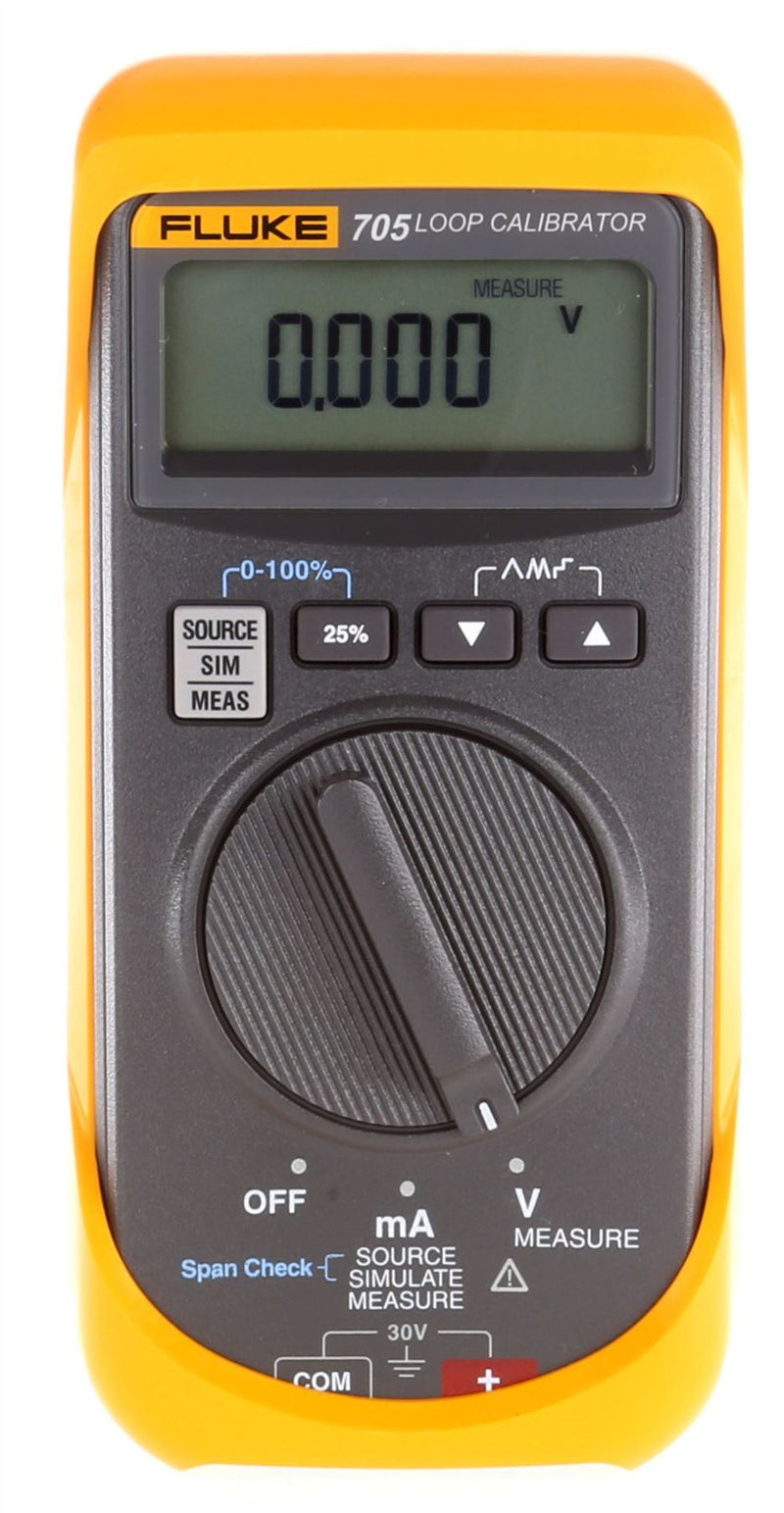 Fluke 705 Loop Calibrator, 0-28 V, .025% Accuracy