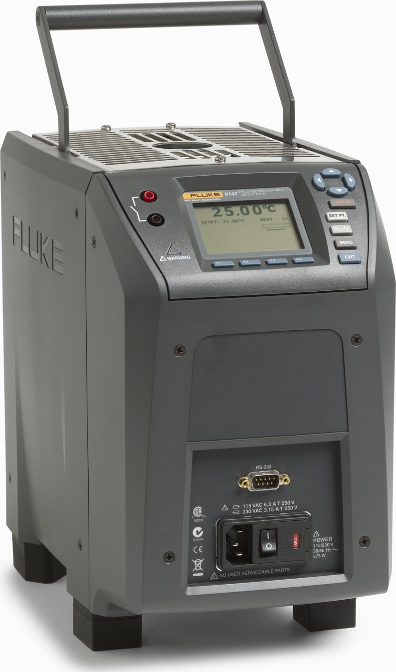 Fluke 9142-F-156 Field Metrology Well with F Insert (Model 9142-INSF), -13 to 302°F