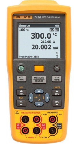 Fluke 712B Temperature Calibrator, 4 to 20 mA