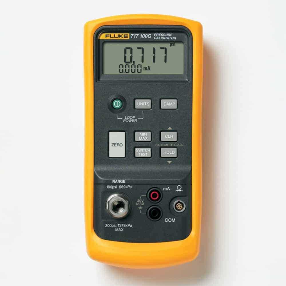 Fluke 717 30G Pressure Calibrator, 12 to 30 PSI