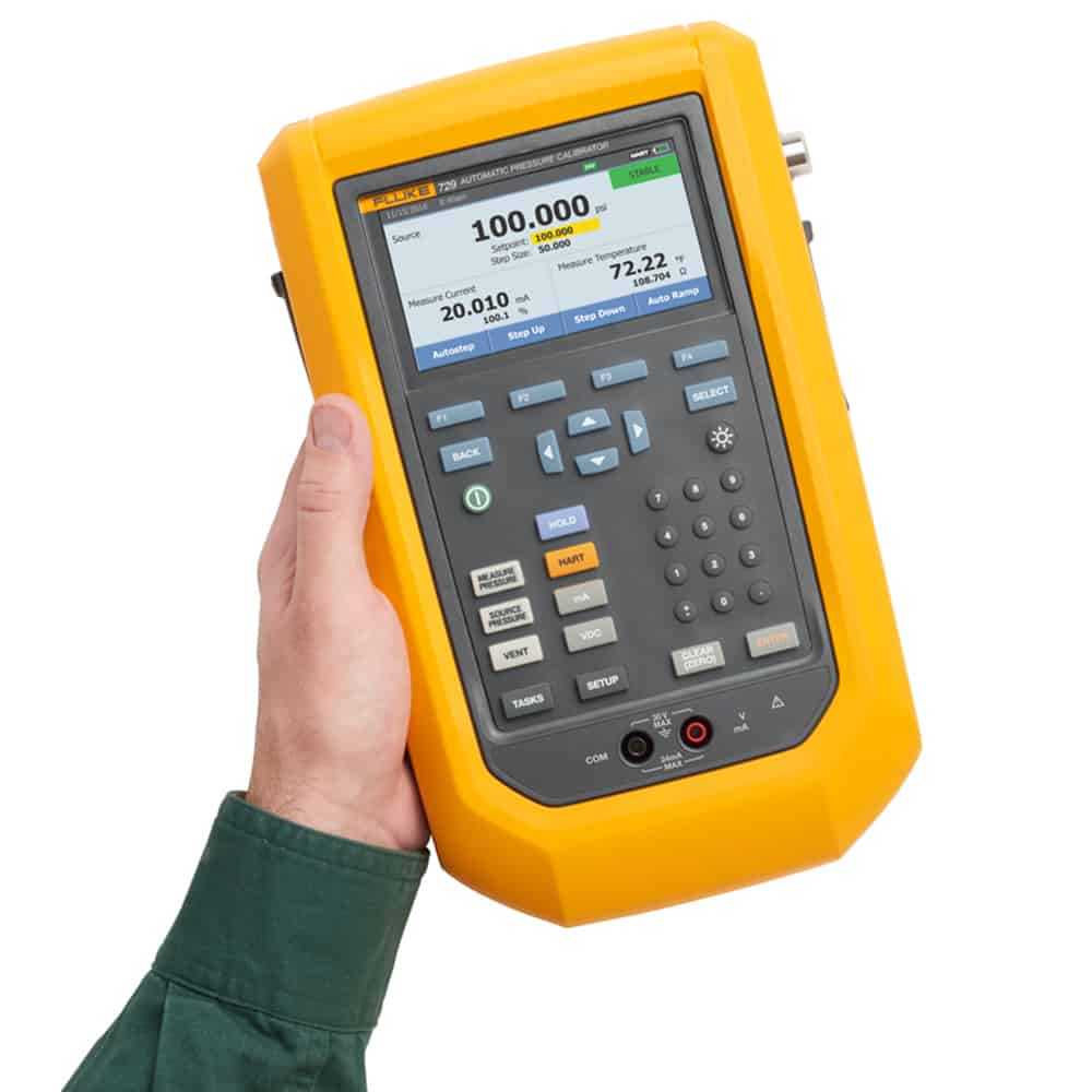 Fluke 729 150G Pressure Calibrator, 150 psi, 10 bar