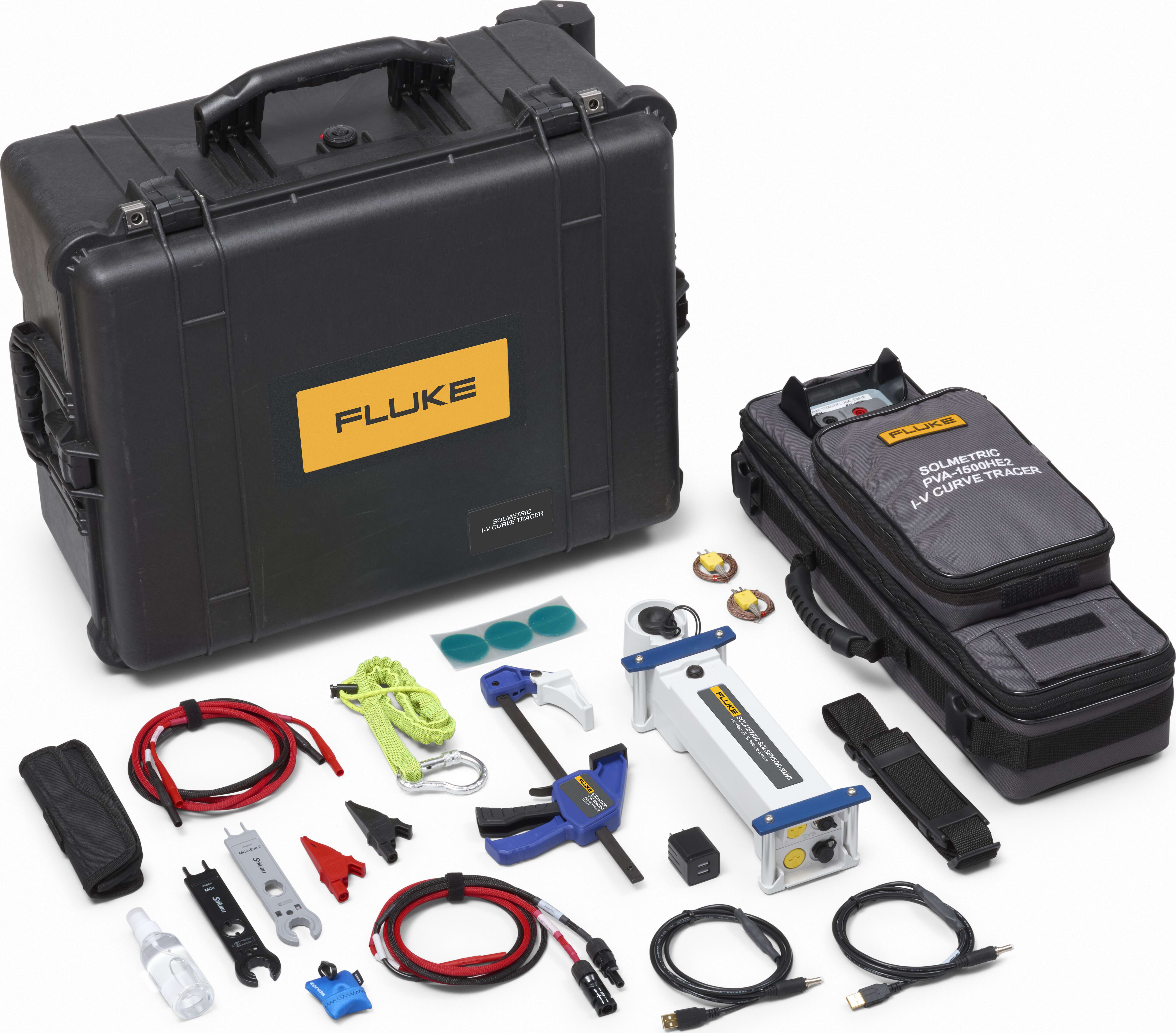Fluke PVA-1500HE2 Solmetric PV Analyzer I-V High-Efficiency Curve Tracer Kit