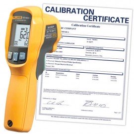 Fluke 62MAX-NIST Infrared Thermometer, includes Traceable Calibration Certificate
