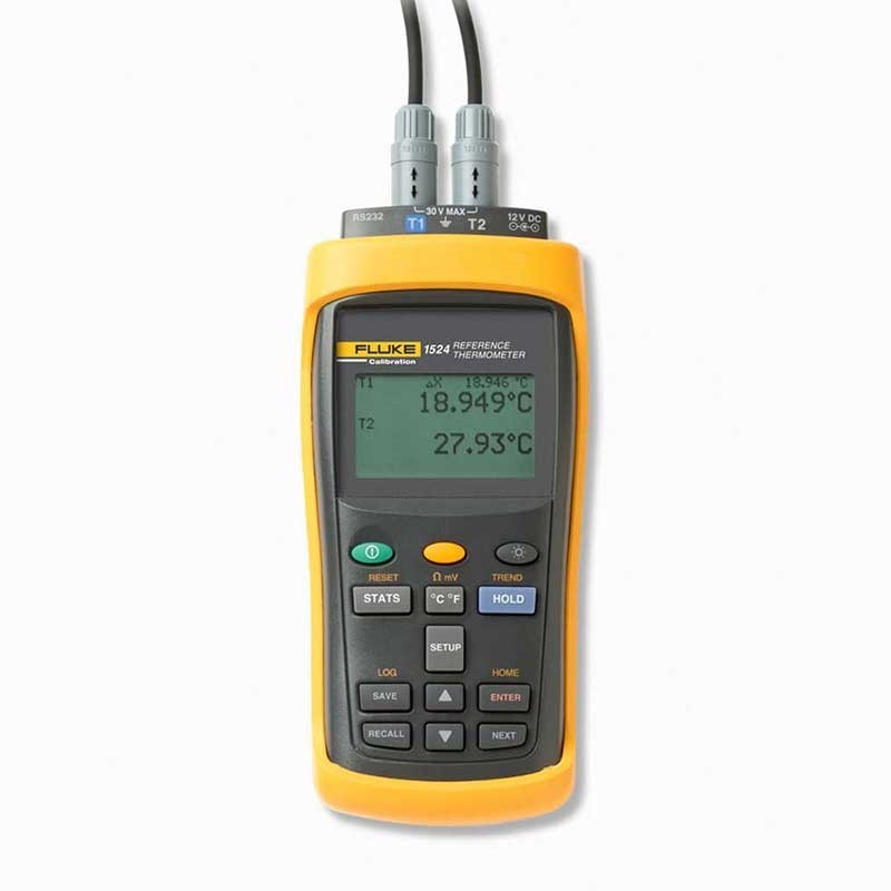 Fluke 1524 Reference Thermometer, 2-channel