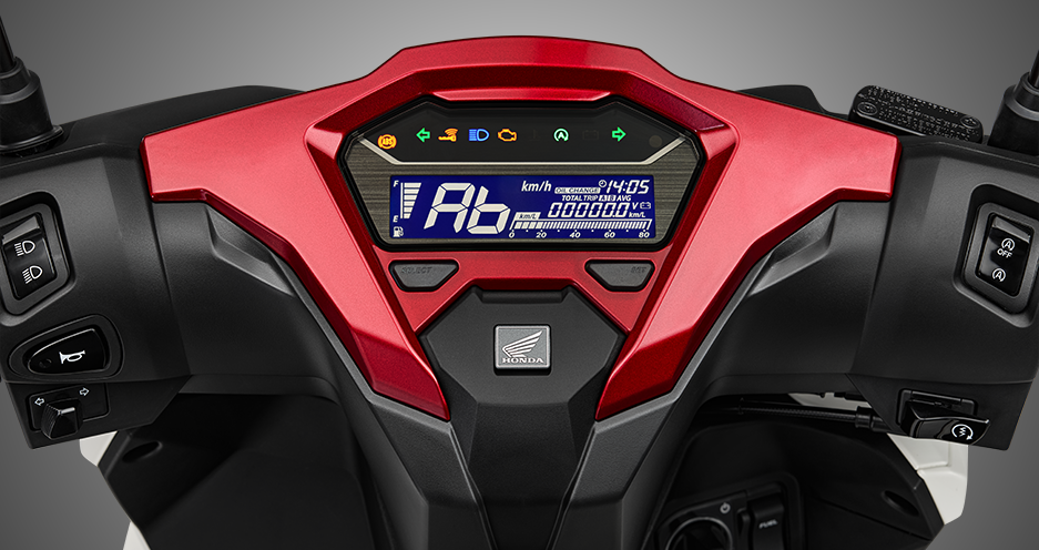 Honda Air Blade 160cc 2026 speedo