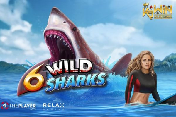 K9WIN เกม 6 Wild Sharks สล็อตทะเลน้ำลึก