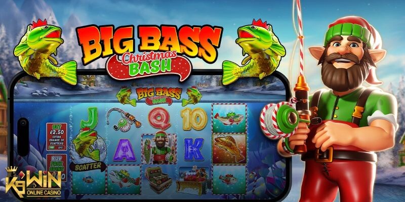 K9WIN เกม Big Bass Christmas Bash สล็อตบิ๊กเบสคริสต์มาสแบซ ปิดท้าย