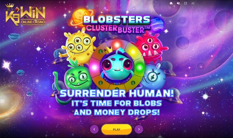 K9WIN เกม Blobsters Clusterbuster สล็อตบลอปสเตอร์ คลัสเตอร์บัสเตอร์ ปิกท้าย