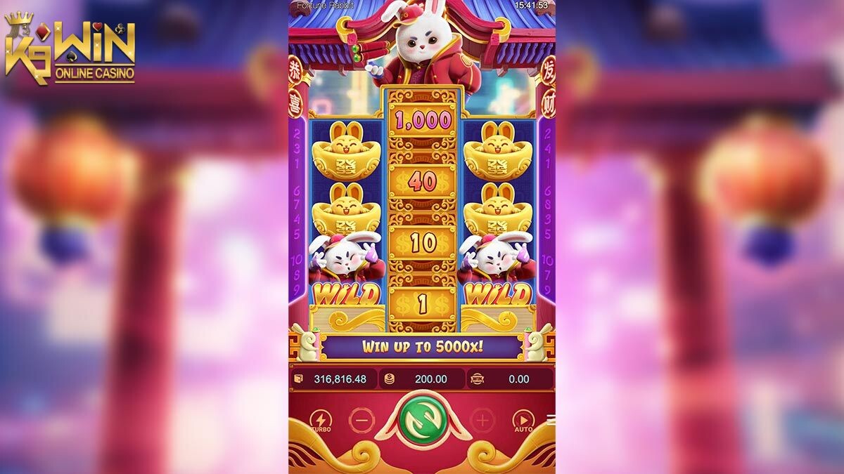 K9WIN เกม Fortune Rabbit สล็อตกระต่ายนำโชค กลางบท