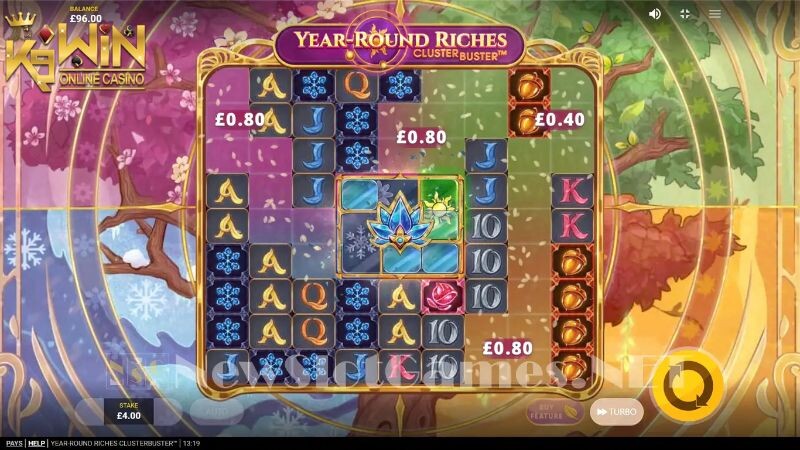 K9WIN เกม Year Round Riches Clusterbuster สล็อตโคลเวอร์บ้าคลั่ง กลางบท