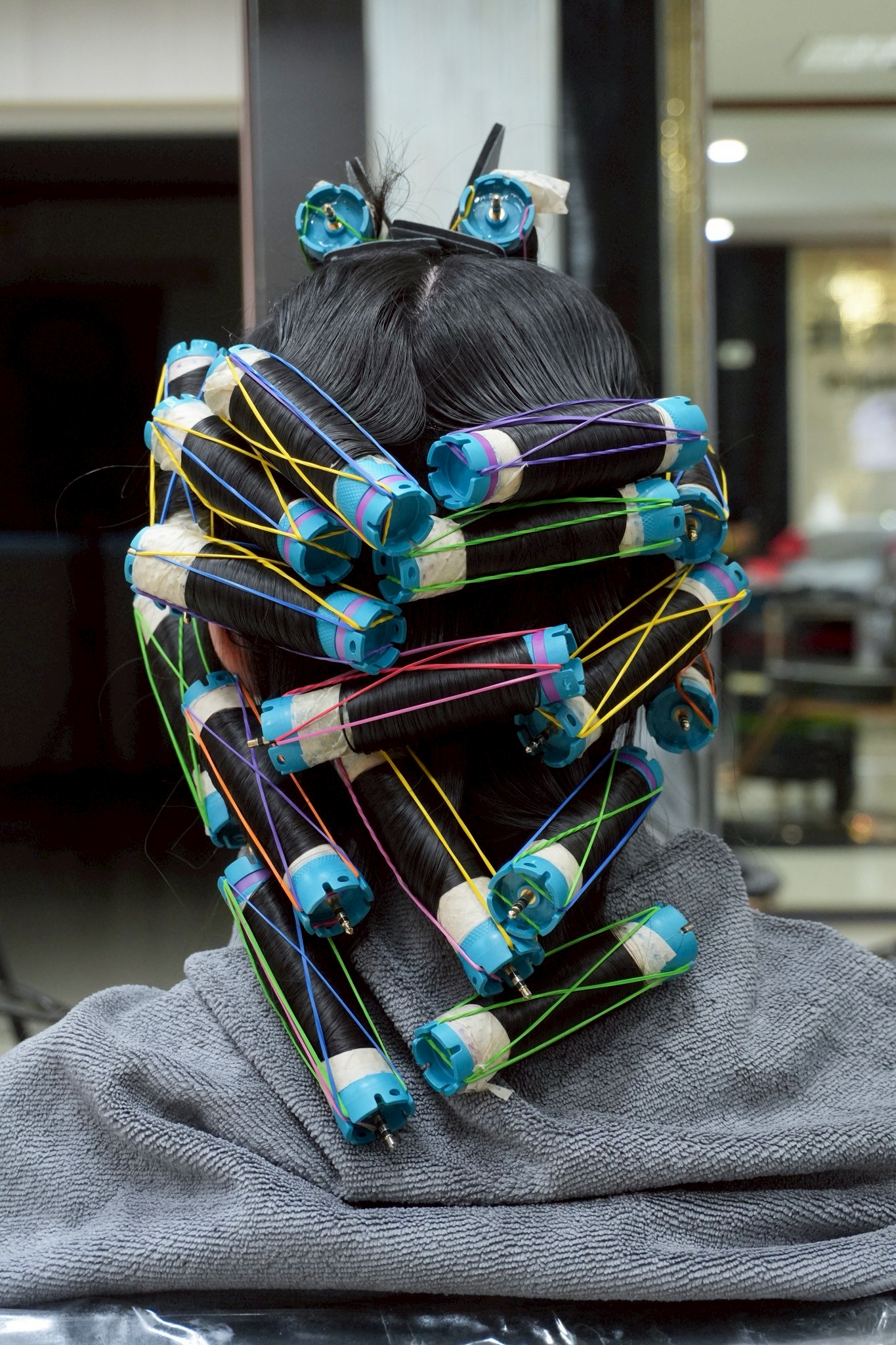 การม้วนแกน