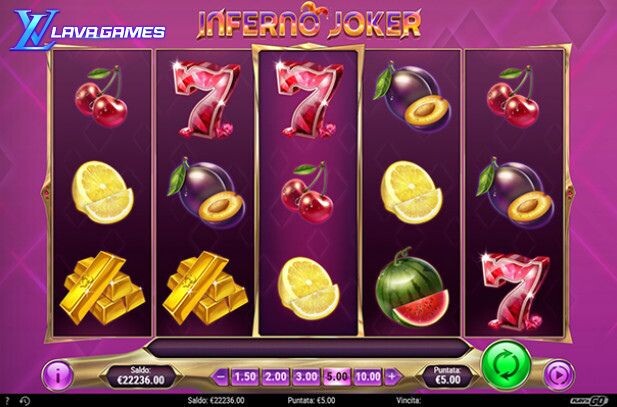 Lavagame เกม Inferno Fruits สล็อตผลไม้อวกาศ กลางบท