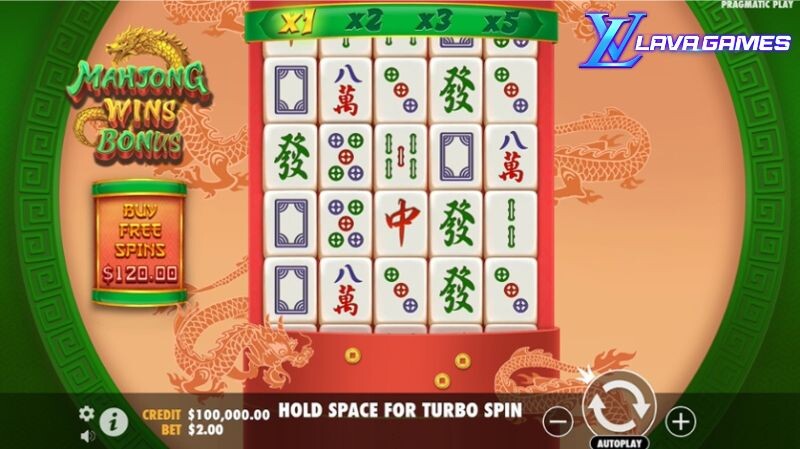 Lavagame เกม Mahjong Wins Bonus สล็อตมาจองวินโบนัส กลางบท