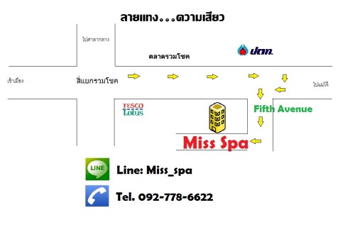 Map Miss Spa
