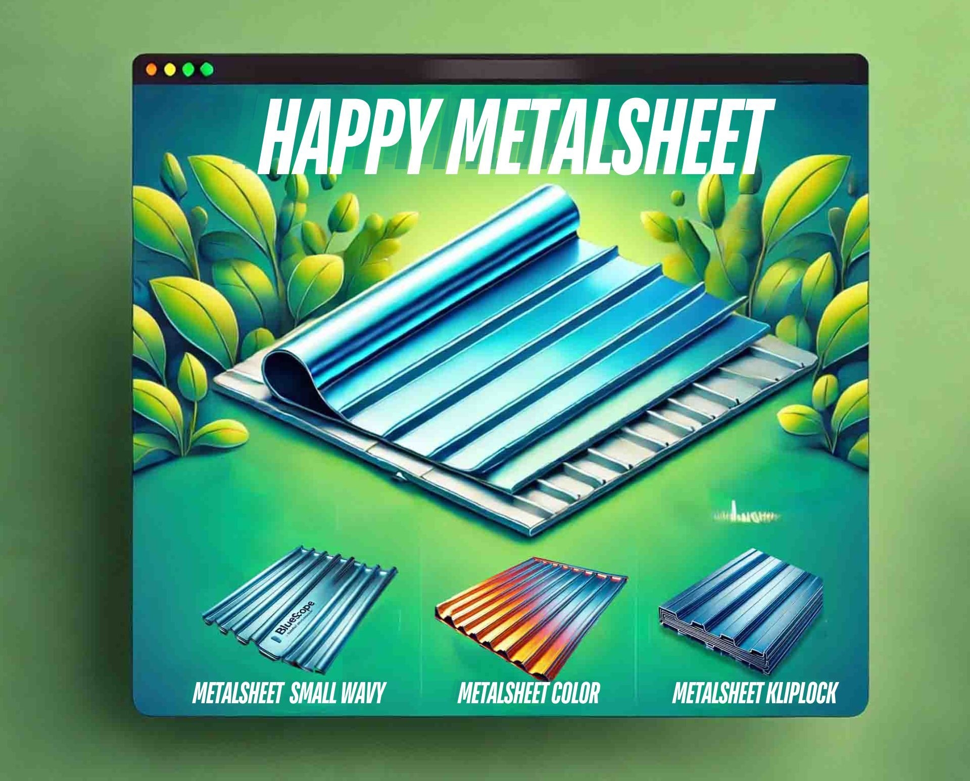 Metalsheet on website