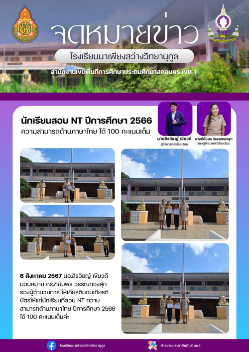 NT เต็ม 100