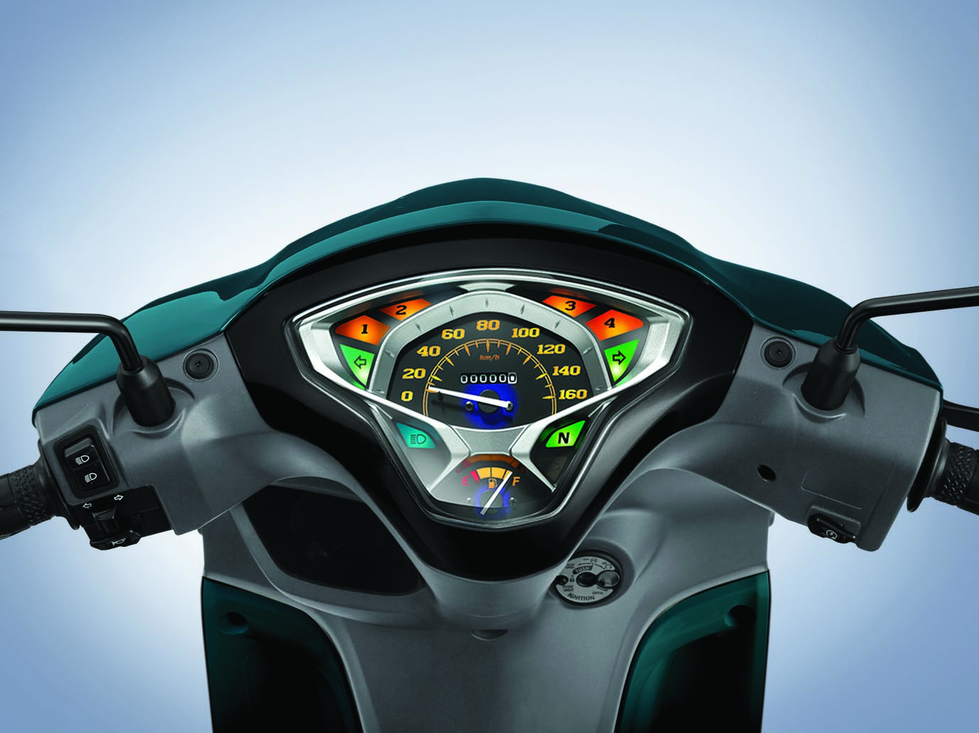 New YAMAHA FINN 2025 METER