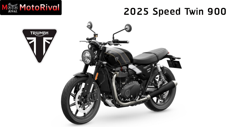 Speed Twin 900 MY25 Phantom Black LHS Front Angle