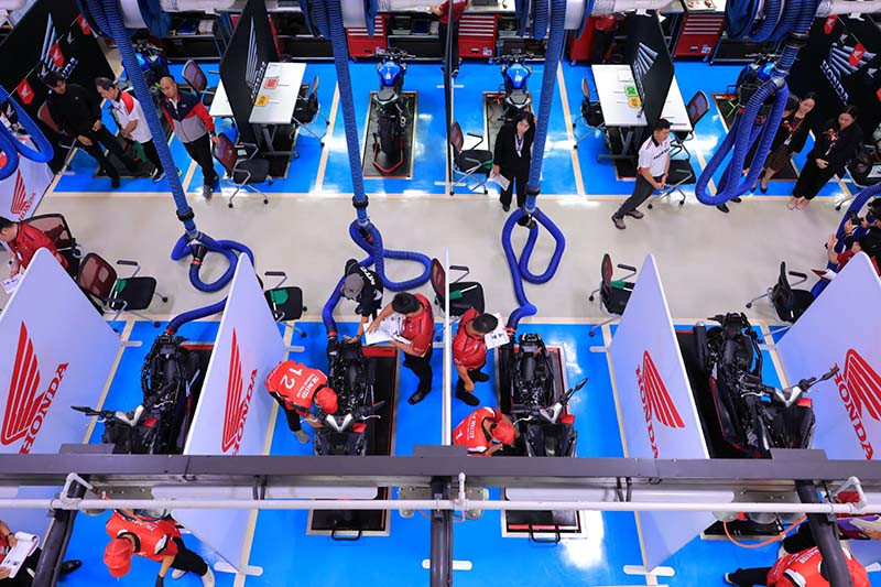 Thai Honda Technicain Skill Contest 2025 (1)