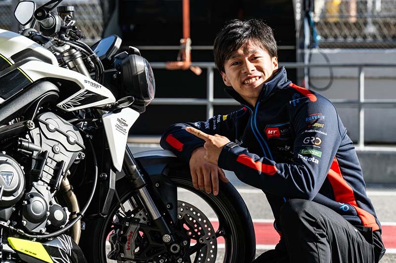 Triumph Triple Trophy Winner 2024 Ai Ogura 2