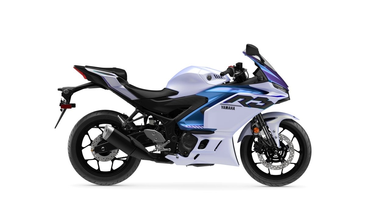 Yamaha R3 2025 PUTIH