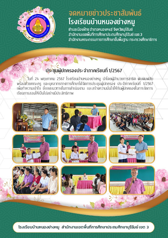 ประชุมผู้ปกครอง