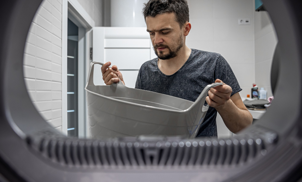 ขั้นตอน ล้างเครื่องซักผ้า