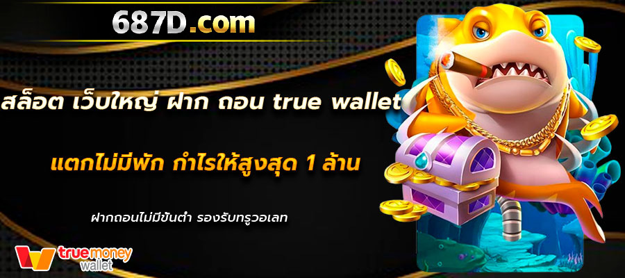 สล็อต เว็บใหญ่ ฝาก ถอน true wallet