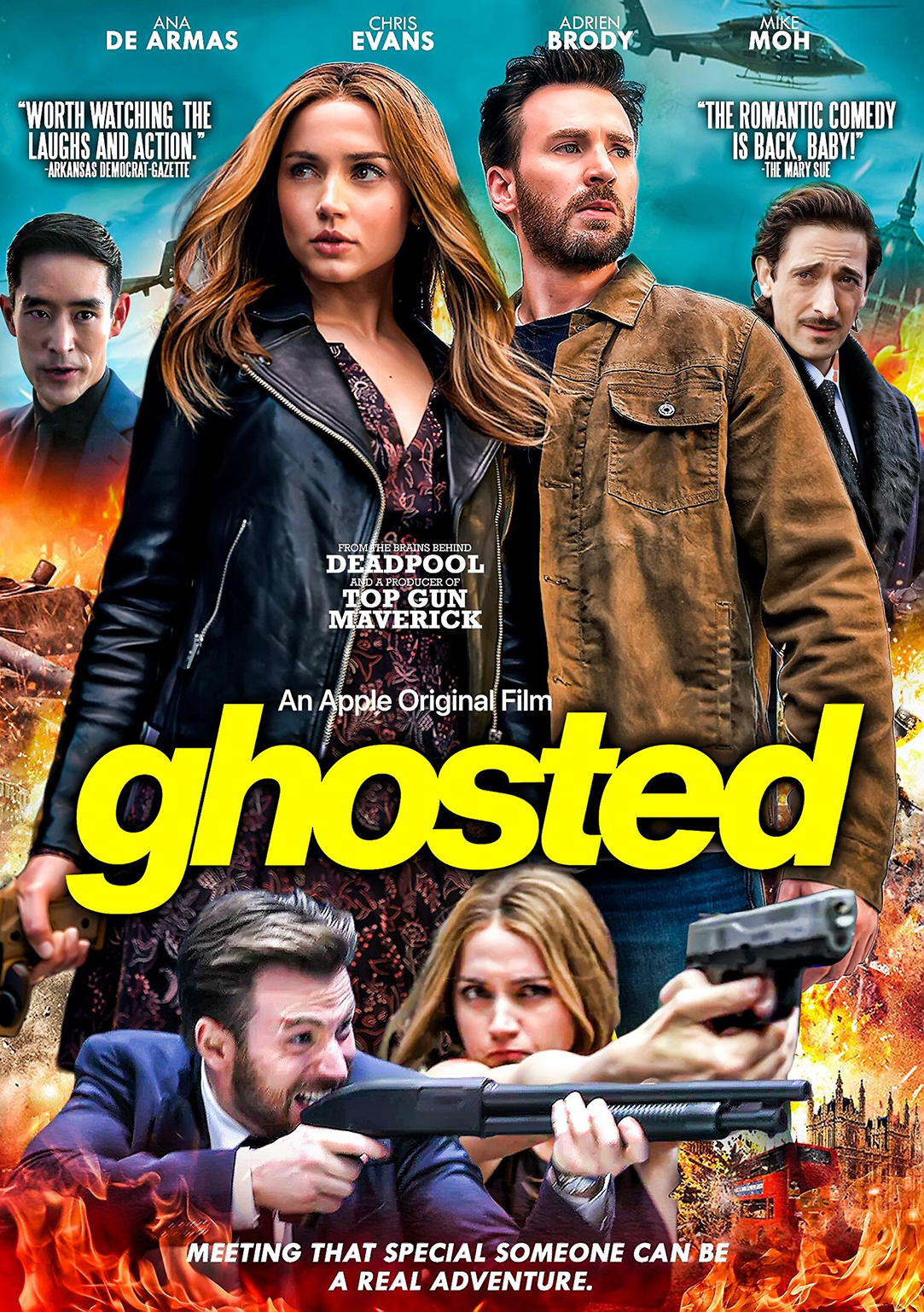 [][Apple TV+] Ghosted (2023) [ҡѧ AC-3 Atmos 5.1] [Ѻ+Multi]-Encode.H.264.1080p. [Netflix (web-dl)]-[Soundtrack  (Master)]