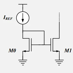 วงจร NMOS Current Mirror