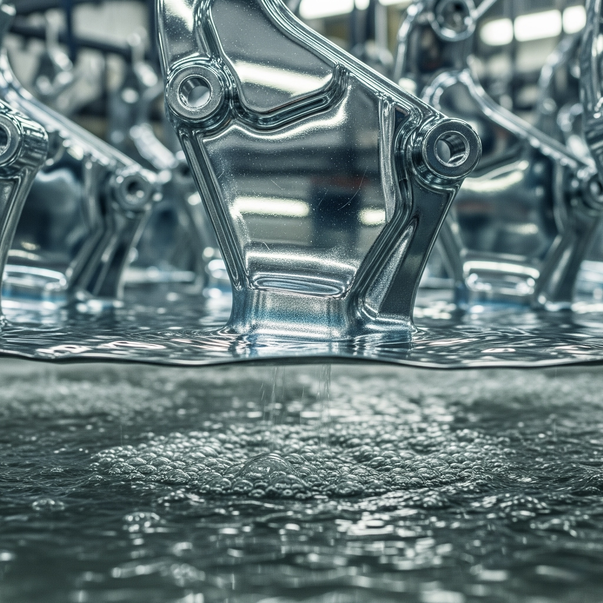 Zinc die-cast to nickel