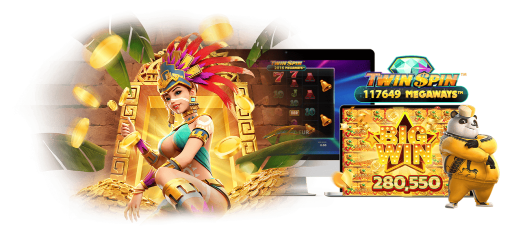 Colorful slot machines representing New Slots Game Pakistan 2025 overview