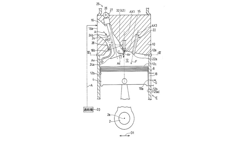 kawasaki 2 stroke patent 001