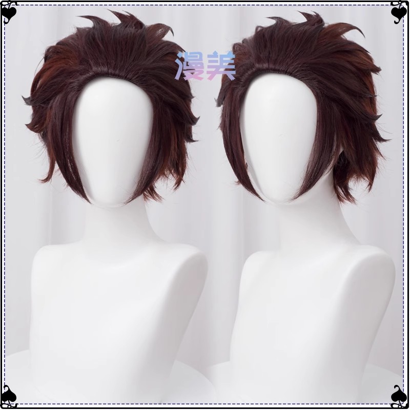 รูปภาพสินค้า 【Pre-Order】Manmei漫美 Kimetsu no yaiba - วิกคอสเพลย์ Tanjiro Kamado รูปภาพสินค้า 【Pre-Order】Manmei漫美 Kimetsu no yaiba - วิกคอสเพลย์ Tanjiro Kamado
