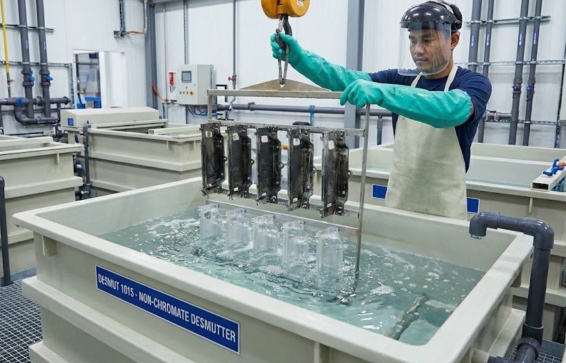 A high-quality liquid deoxidizer developed with a special non-chromate formula.