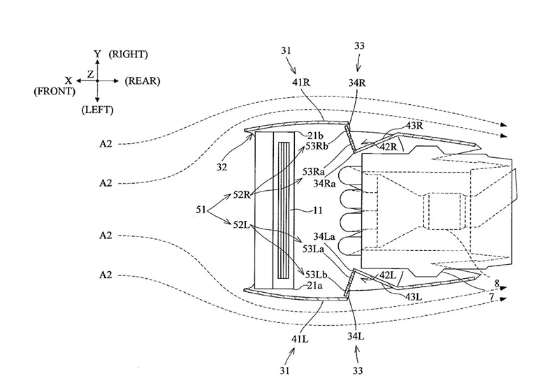 yamaha r1 drs patent 006