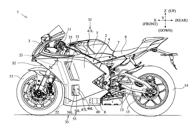 yamaha r1 drs patent 009